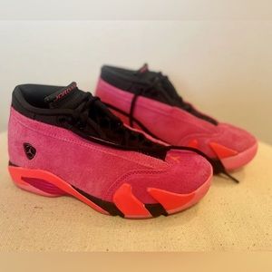 Women’s Air Jordan 14 Retro Low Shocking Pink - Size 6